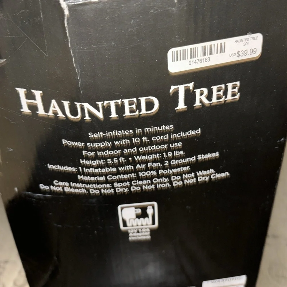 Spirit Halloween Outdoor Airblown Inflatable Creepy Haunted Tree​​​ Decoration​​